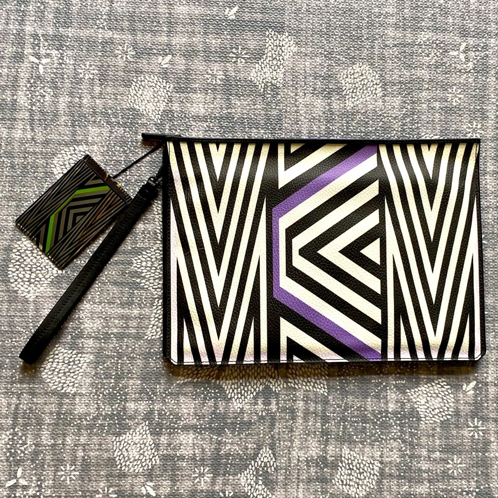 MCM Limited Edition Tobias Rehberger Zip Pouch